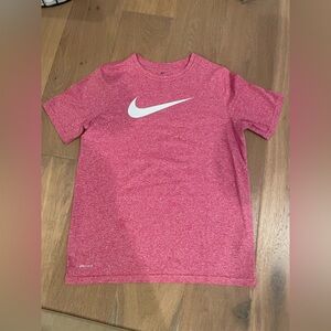Nike Kids Heathered Red Tee